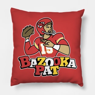 Bazooka Pat Patrick Mahomes Pillow