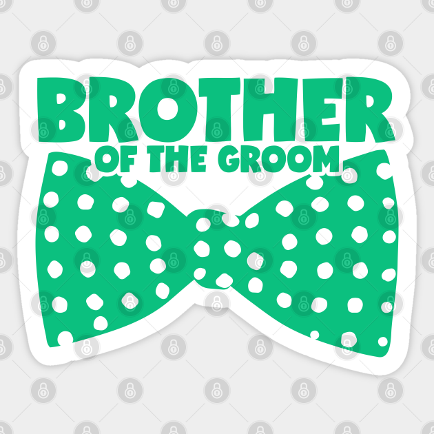 Brother of the groom wedding best man