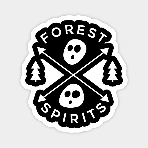 Forest Spirits Magnet by dogpile