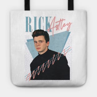 Rick Astley 80s Aesthetic Fan Design Tote