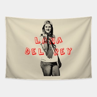 lana del rey visual art Tapestry