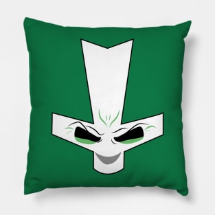 Crashing Castles Green Warrior Pillow