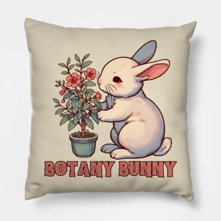 Botanist rabbit Pillow