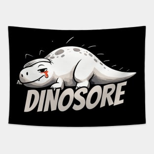 Dinosaur Dino-Sore Sore Sport Fitness Dino Tapestry