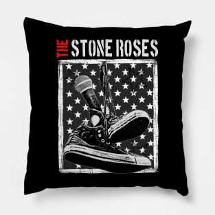 Stone Roses sneakers Pillow