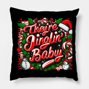 They're Jinglin' Baby Pillow