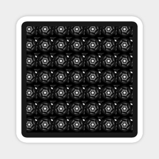 Black Star Pattern Magnet