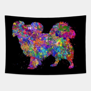 Papillon dog Tapestry