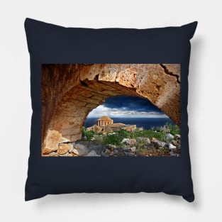 At the Upper Town of Monemvasia Pillow