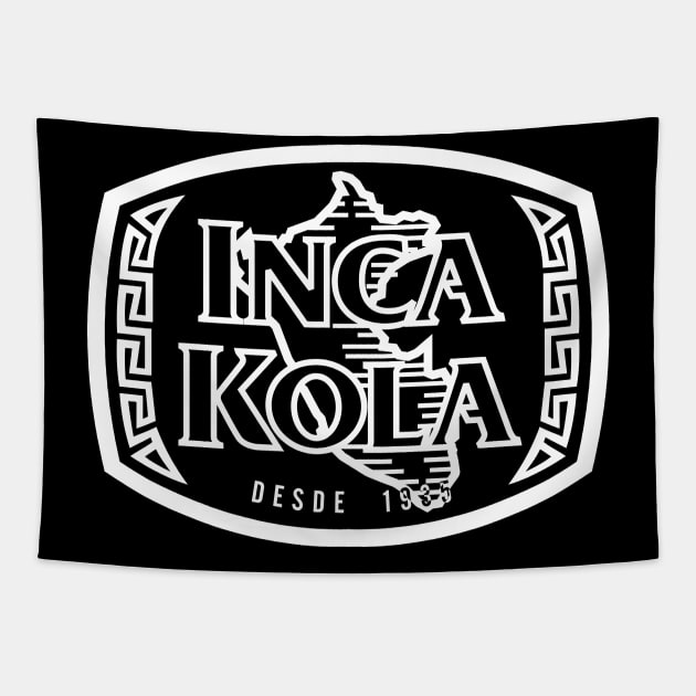 Peru - Inca Kola (White) _006 Tapestry by Tridaak