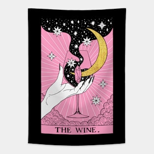 Pink Tarot card The Wine Tapestry