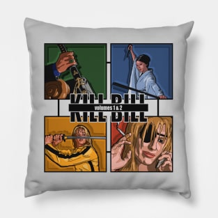 Kill Bill Panels (with Title) Pillow