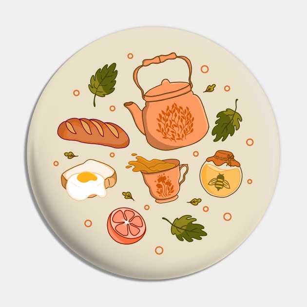 Enjoy Teatime Pin by Kimprut