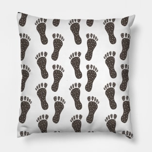 Foot Step pattern Pillow