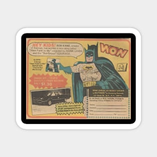 Bob Kane Singalong with Batman Magnet