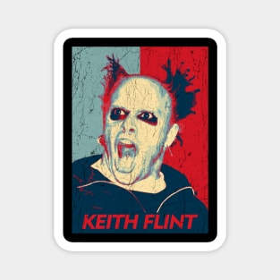 Retro Pop Art Style Keith Flint Magnet