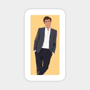 Carlos Sainz in a suit Magnet