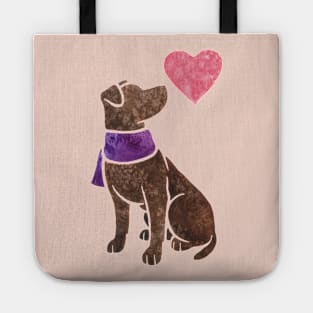 Patterdale Terrier watercolour Tote