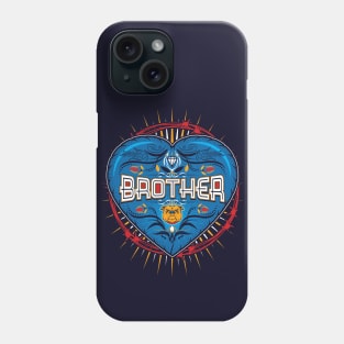 Ornamental Tattoo Style Heart - BROTHER Phone Case