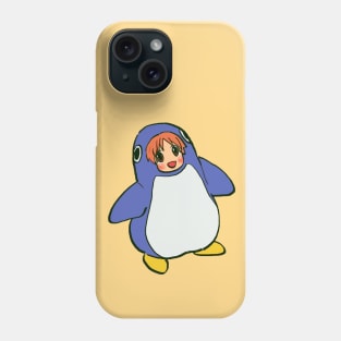 I draw cafe penguin suit chiyo chan Phone Case