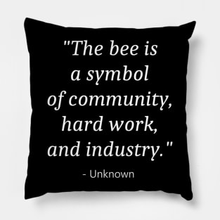 World Bee Day Pillow