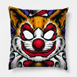 Cat clown Pillow