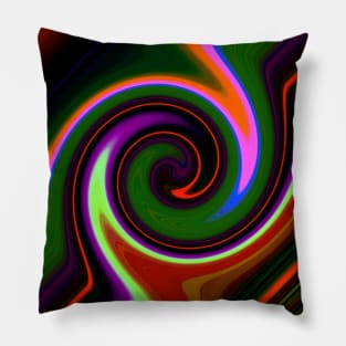 Swirl Retro Pillow