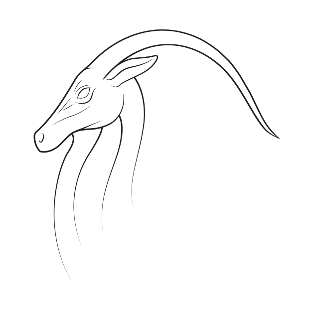 Ibex Lineart by Woah_Jonny