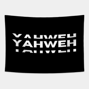 Yahweh | Christian Typography Tapestry