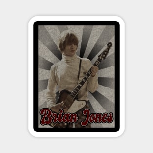 Vintage Classic Brian Jones Magnet