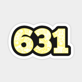 631 - yellow Magnet