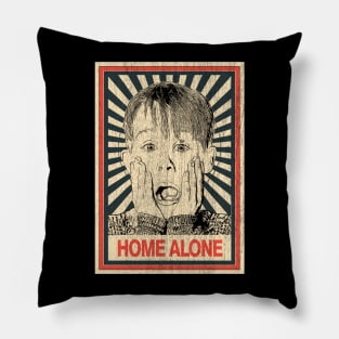 Vintage Poster Kevin /// Home Alone Pillow