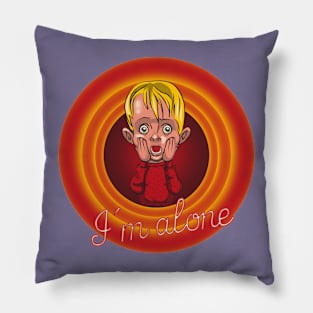 i´m alone Pillow