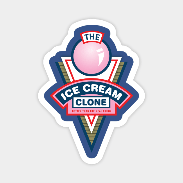 Ice Cream Clone Magnet by MindsparkCreative