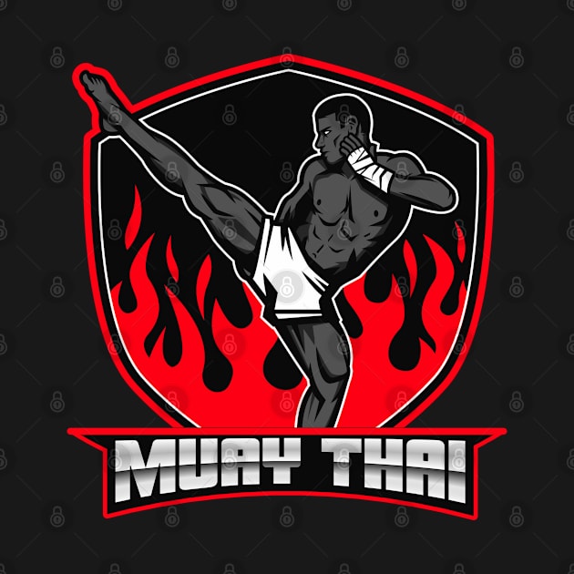 .Muay Thai Fighter by FullOnNostalgia