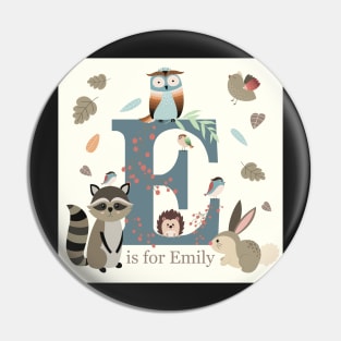 E is for...... personalised children’s gifts Pin