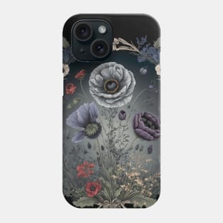 Witchy poppies Phone Case