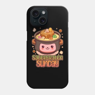 Sauerbraten Sunday Foodie Design Phone Case