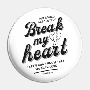 boygenius - we're in love Pin