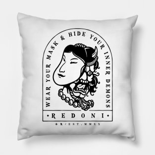 Hannya Demon II Pillow