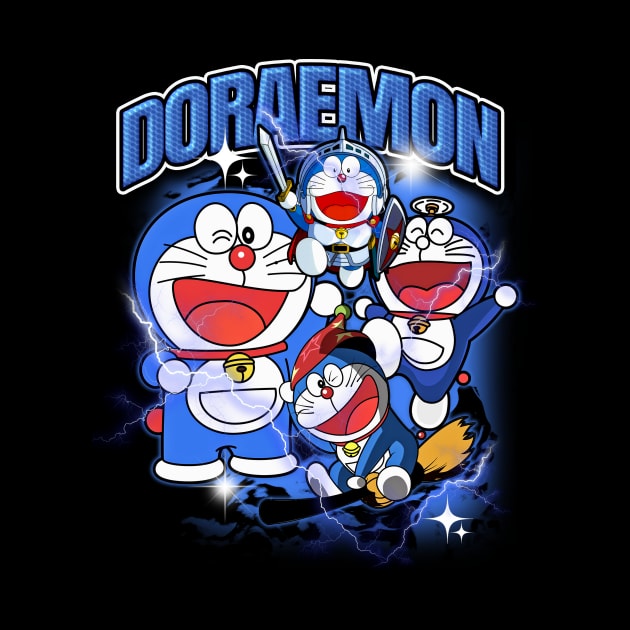 Doraemon Vintage90s by Dewo Sadewo