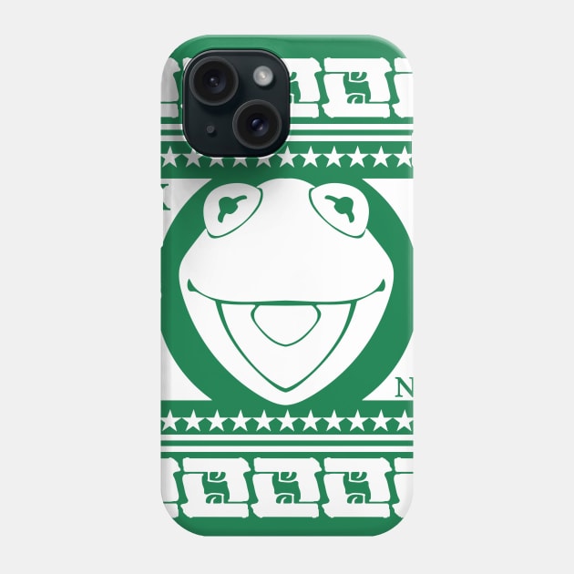 kermit christmas Phone Case by vender