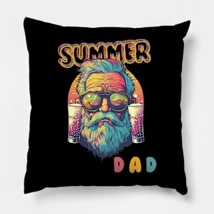 Summer dad Pillow