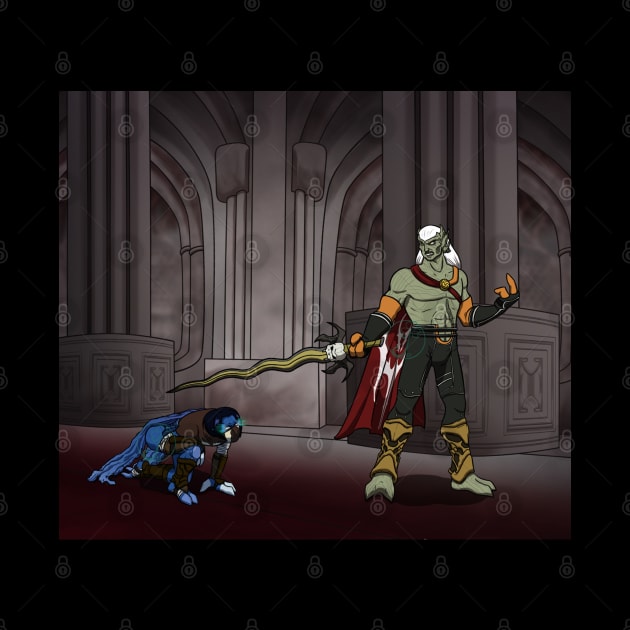 Legacy of Kain - Kain vs Raziel by JuditangeloZK