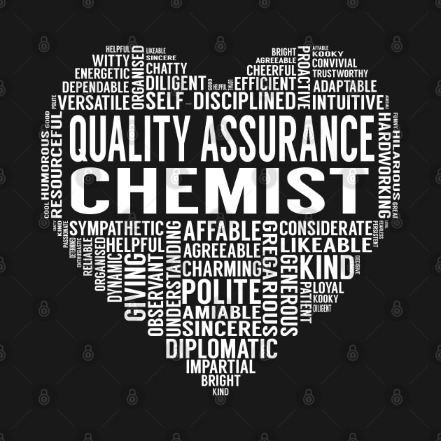 Quality Assurance Chemist Heart by LotusTee