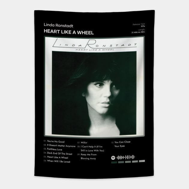 Linda Ronstadt - Heart Like A Wheel Tracklist Album Tapestry by 80sRetro