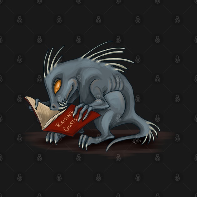 Cryptid Book Club - Chupacabra by ruthimagination