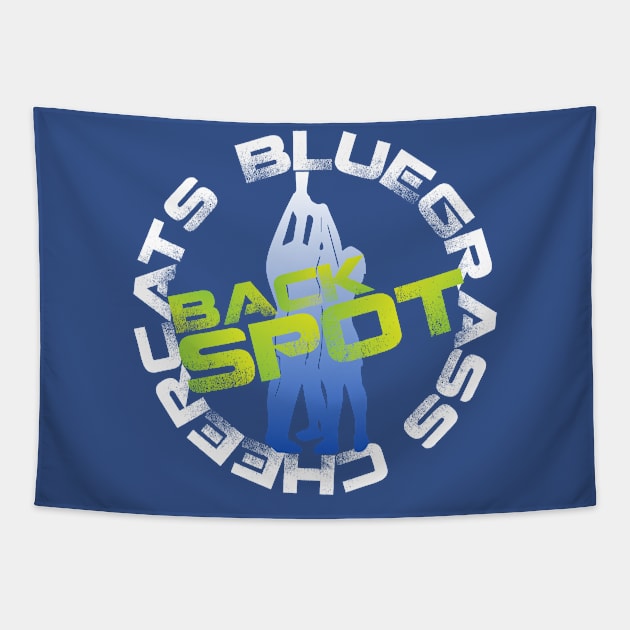 Bluegrass Cheercats BACKSPOT Tapestry by bluegrasscheercats