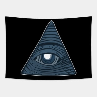 Illuminati Eye Tapestry