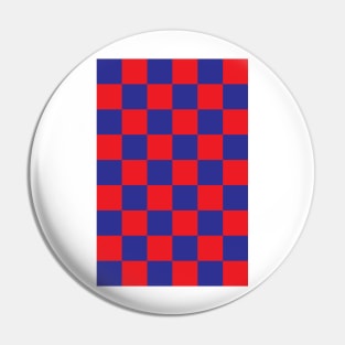 Barcelona Checkered Fan Flag 2019 - 2020 Jersey Design Pin